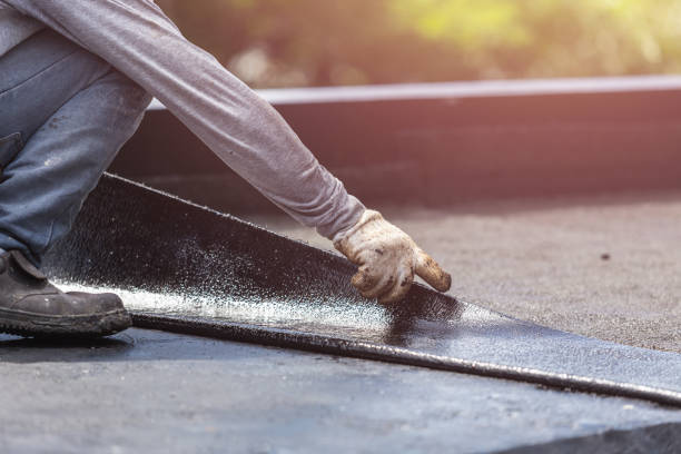 Professional Foundation Crack Repair technician working in Constantine, MI